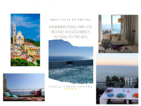 Conca Verde c21- BEACH FRONT little villas POOL, private JACUZZI sea view